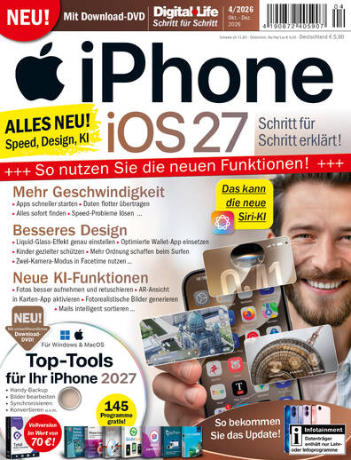 Digital Life Schritt f�r Schritt �iOS 27� 04/2026