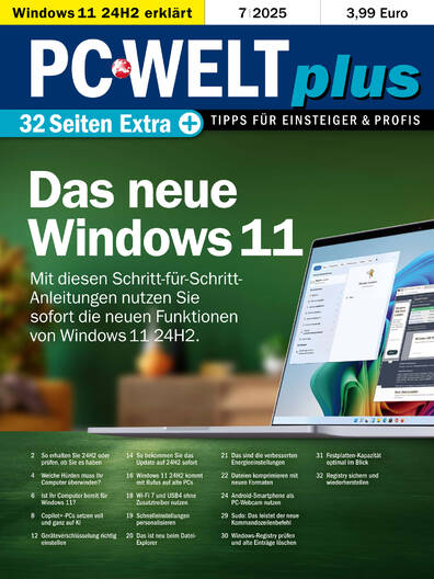 PC-WELT Plus Extra 07/2025