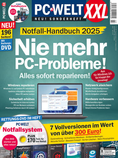 PC-WELT XXL Notfall-Handbuch 03/2025