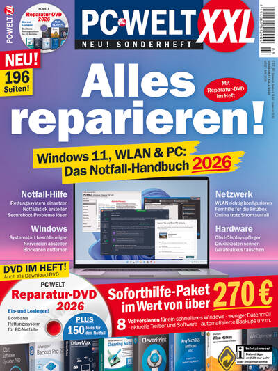PC-WELT XXL �Notfall-Handbuch� 03/2026