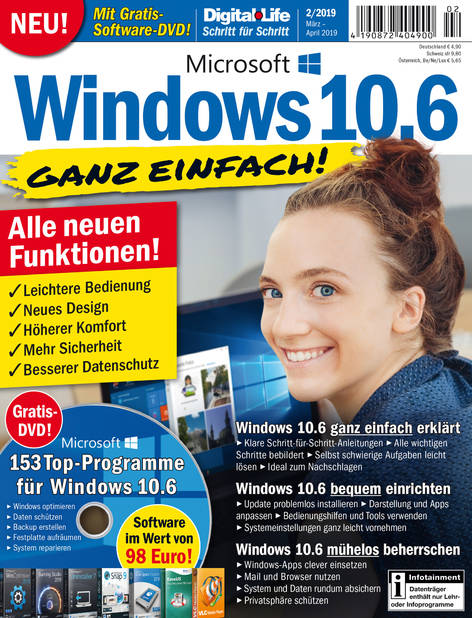 Digital Life Schritt f�r Schritt �Windows 10.6� 02/2019