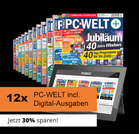 PC-WELT Plus Jahresabo + 30% Rabatt